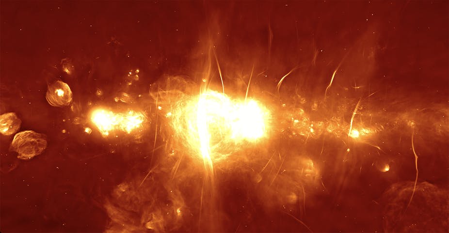 How we’re probing the secrets of a giant black hole at our galaxy’s centre