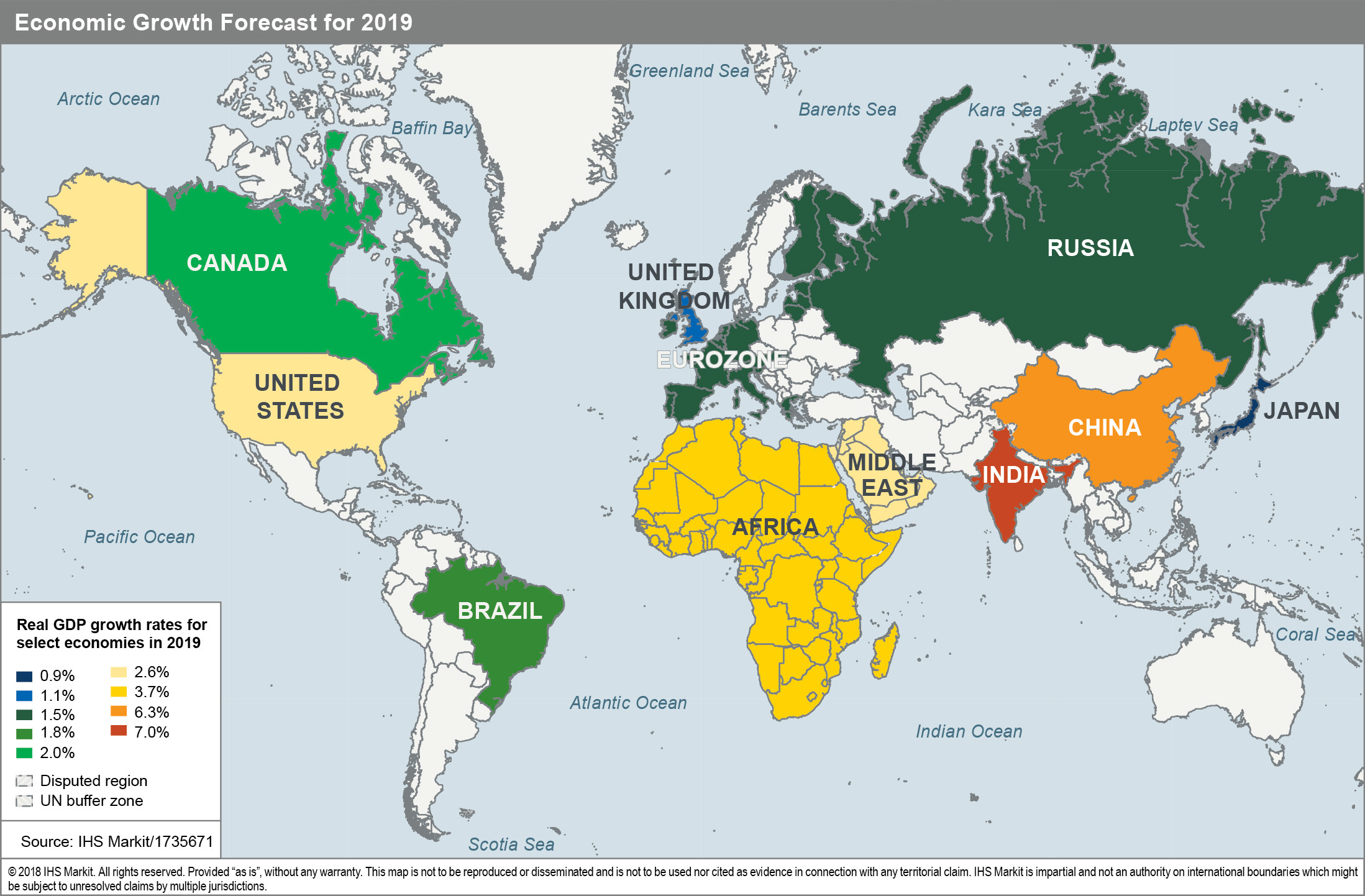 10 predictions for the global economy in 2019