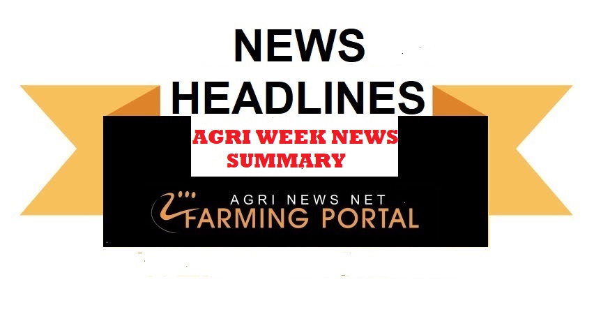 Suid Afrika -Weeklikse Landbou Nuusoorsig -  Weekly Agriculture News Summary 27th December 2023  